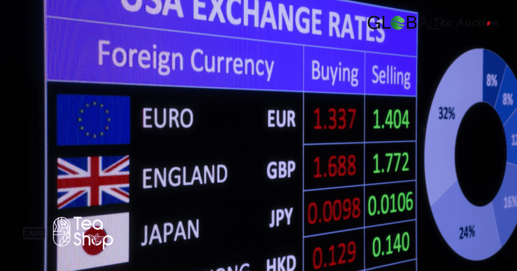 Learn how global currency exchange rates affect tea prices in the United States and influence import