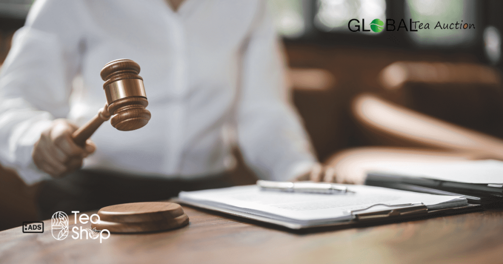 Who can participate in Australian tea auctions